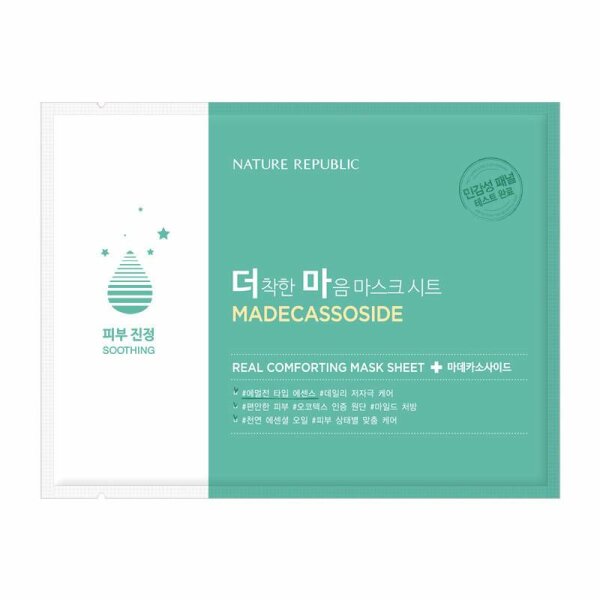 Nature Republic Real Comforting Mask Sheet Madecassoside