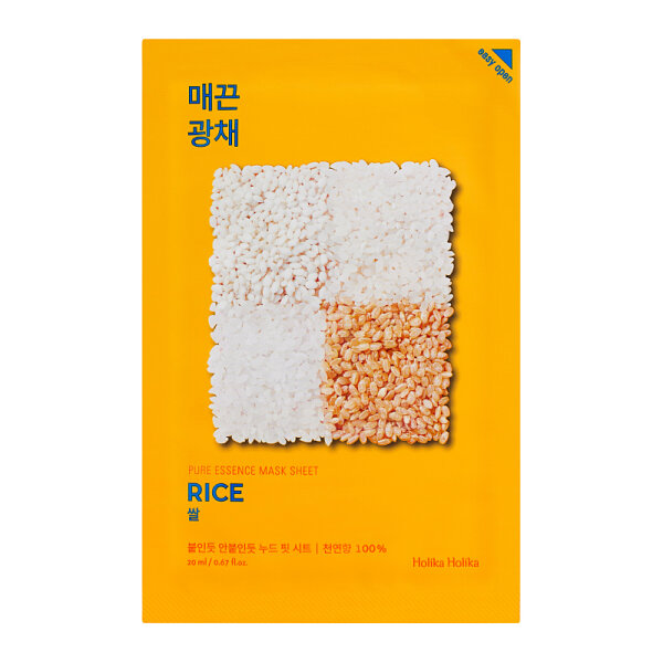 Holika Holika Pure Essence Mask Sheet Gesichtsmaske Reis 1pc