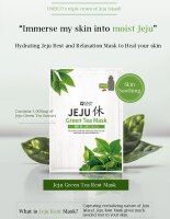SNP Jeju Rest Green Tea Mask