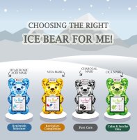 SNP Ice Bear Charcoal Mask