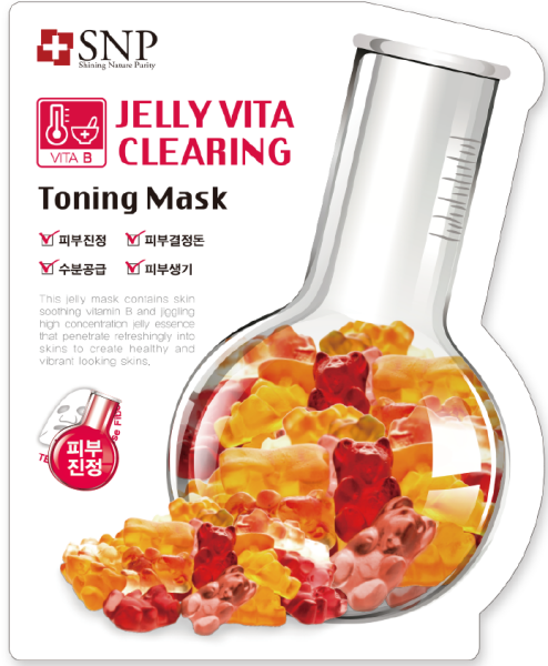 SNP Jelly Vita Clearing Toning Mask