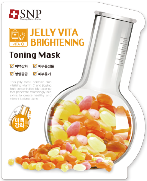 SNP Jelly Vita Brightening Toning Mask