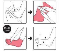 Holika Holika Baby Silky Foot Mask Sheet