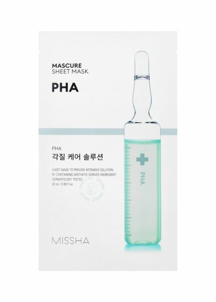 MISSHA Mascure PHA Peeling Solution Sheet Mask gesichtsmaske