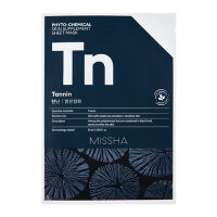 MISSHA Phytochemical Skin Supplement Sheet Mask Tannin...