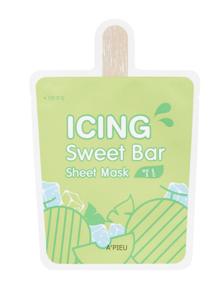 APIEU Icing Sweet Bar Sheet Mask (Melon) Melone Gesichtsmaske
