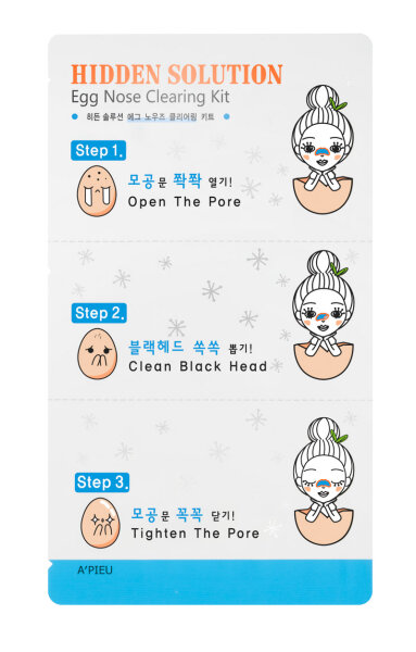 APIEU Hidden Solution Egg Nose Clearing Kit