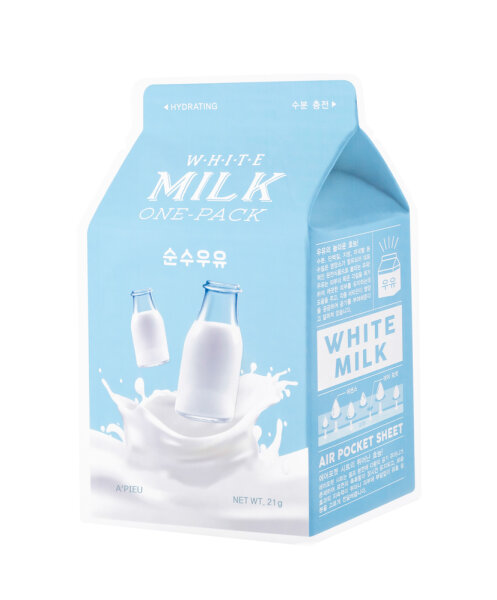 APIEU White Milk One-Pack Mask Gesichtsmaske 1 St&uuml;ck