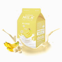 APIEU Banana Milk One-Pack Mask Gesichtsmaske 1 St&uuml;ck