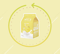 APIEU Banana Milk One-Pack Mask Gesichtsmaske 1 St&uuml;ck