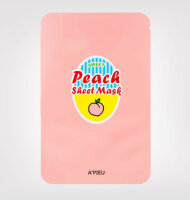 APIEU Sweet Sheet Mask Peach &amp; Yogurt Gesichtsmaske 1...