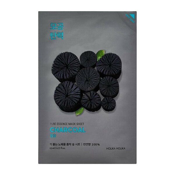 Holika Holika Pure Essence Mask Sheet Gesichtsmaske Charcoal 1pc