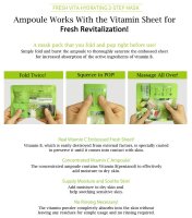 SNP Fresh Vita Hydrating Two-step Mask