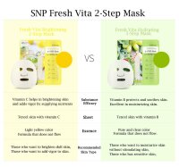 SNP Fresh Vita Hydrating Two-step Mask